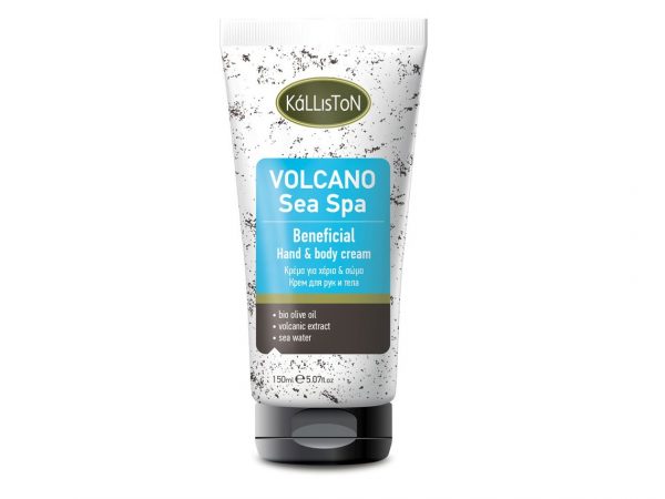 kálliston VOLCANO kéz és testápoló krém tengervízzel